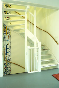 Abstract kunstwerk Upstairs Downstairs