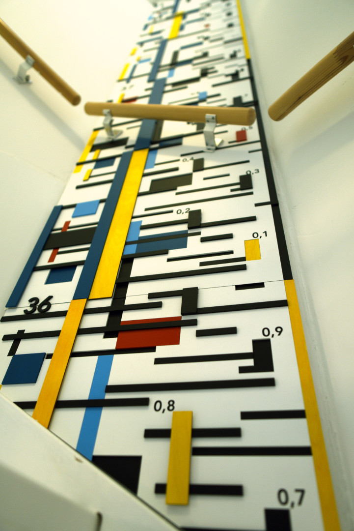 Abstract kunstwerk | Upstairs Downstairs