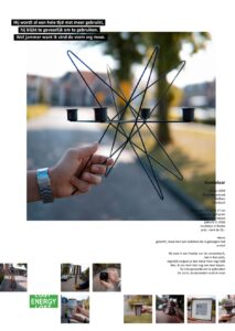 Poster social art project Lost Energy