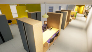 Vernieuwen interieur Buurthuis