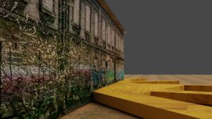 At your feet, onze inzending voor de open call voor een kunstwerk in de openbare ruimte van Differdange, Luxemburg, 2021
