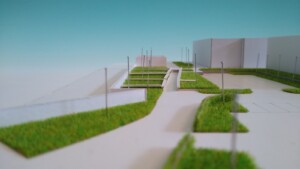 Maquette Raadhuisplein Huissen