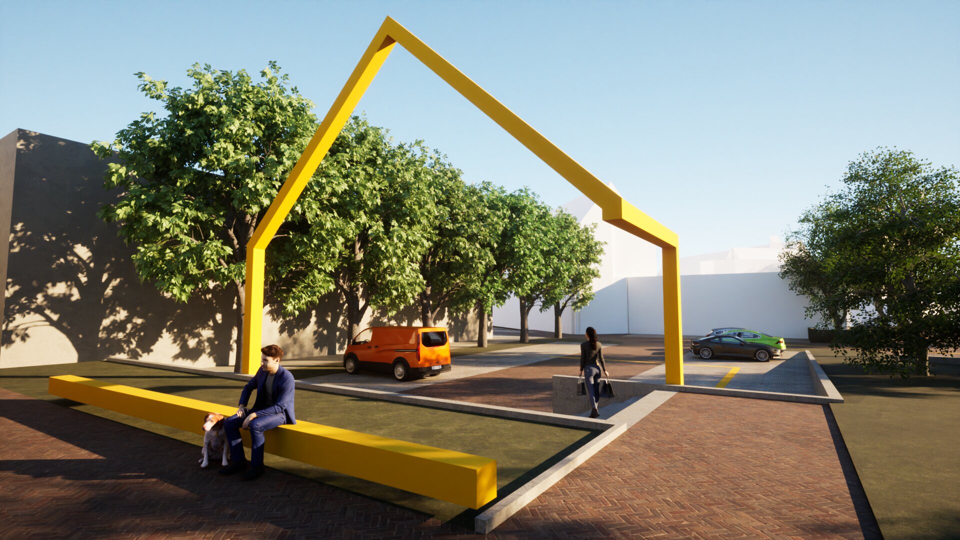 Raadhuisplein, Huissen