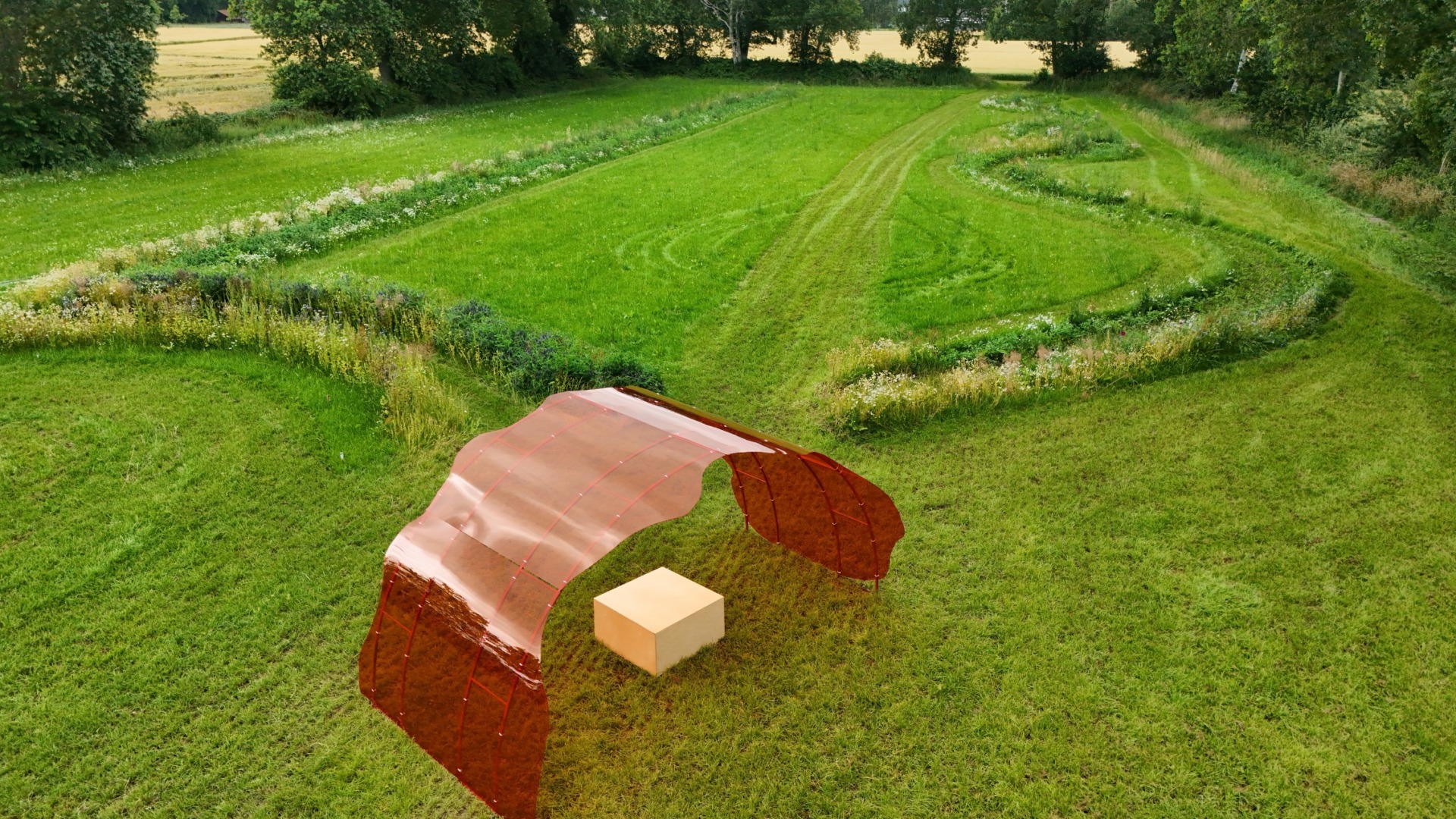 De Yellow Cabin in Norg — een nacht vol geluid, licht en onverwachte ontmoetingen 2